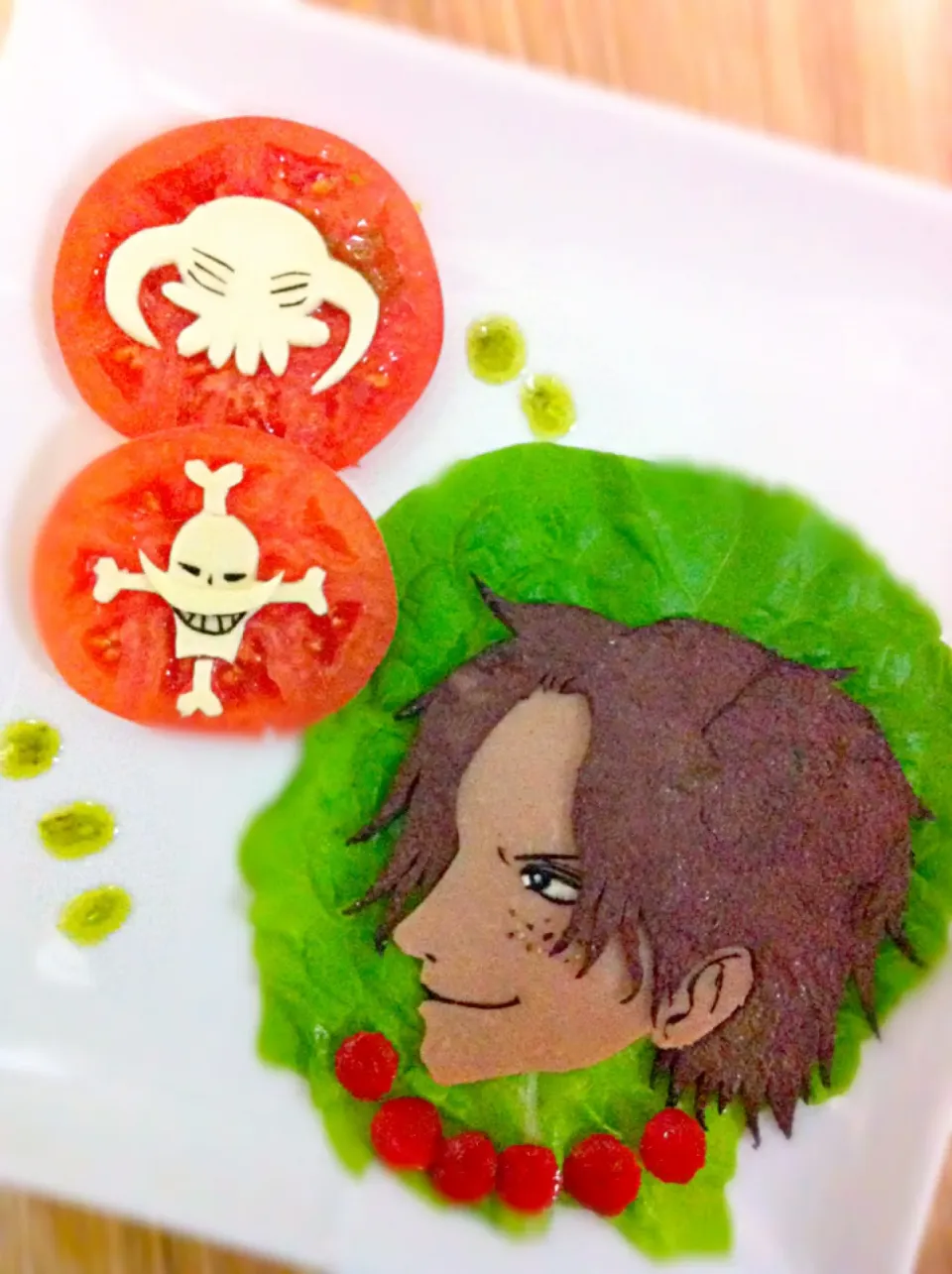 Snapdishの料理写真:ONE PIECE  エースの前菜|sakuさん