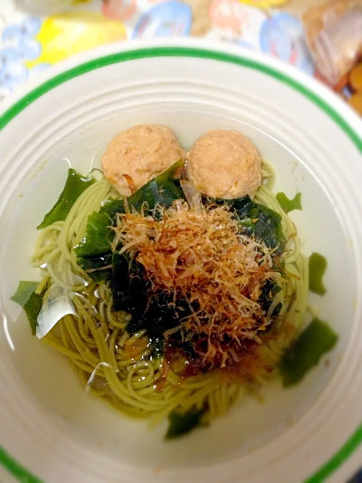 Soba with dashi soup base|gwen limさん