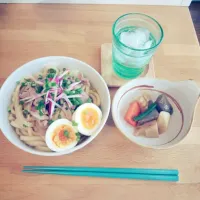 Snapdishの料理写真:肉ぶっかけうどん|Yuka Hatagさん