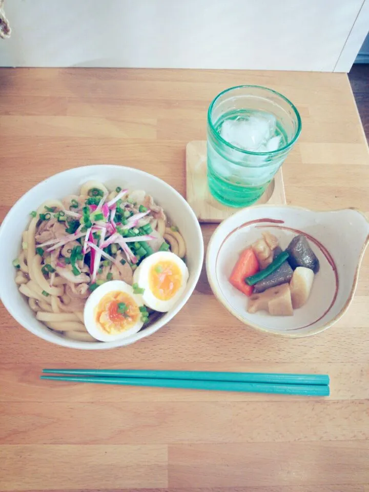 Snapdishの料理写真:肉ぶっかけうどん|Yuka Hatagさん