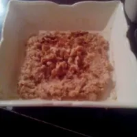 oatmeal w/ walnuts|jenn mさん