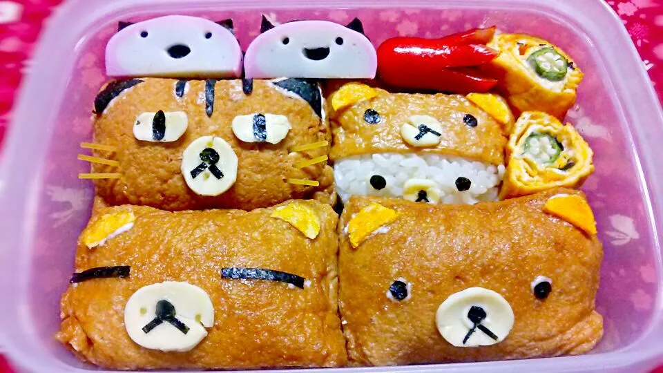ミホさんのかまこサン  耳つき(=^･ω･^=)

リラックマ、猫ちゃん😺弁当|猫田さん