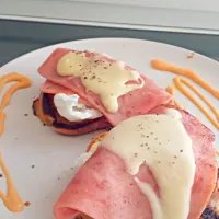 Snapdishの料理写真:Failed egg benedict :<|Christine Liさん