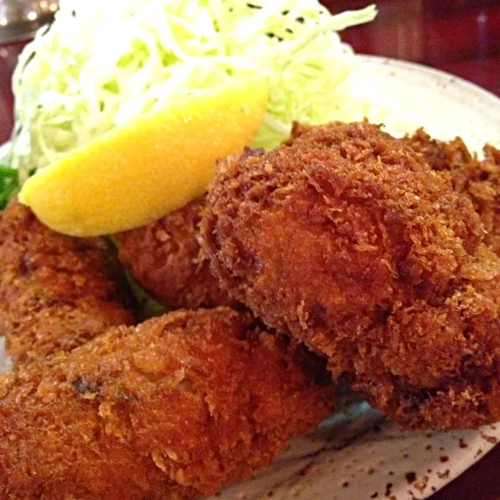 カキフライ定食|てつやさん