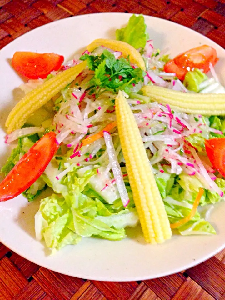 Today's Salad😅さっぱりｻﾗﾀﾞ|🌈Ami🍻さん