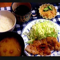 Snapdishの料理写真:豚の生姜焼き～アップルハニーソース|ゆきさん