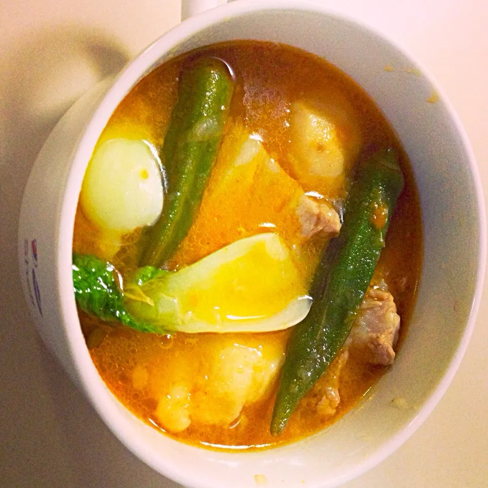 Snapdishの料理写真:sinigang sa gabi|butterfly21さん