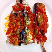 Sanma fish with chillies|melyさん