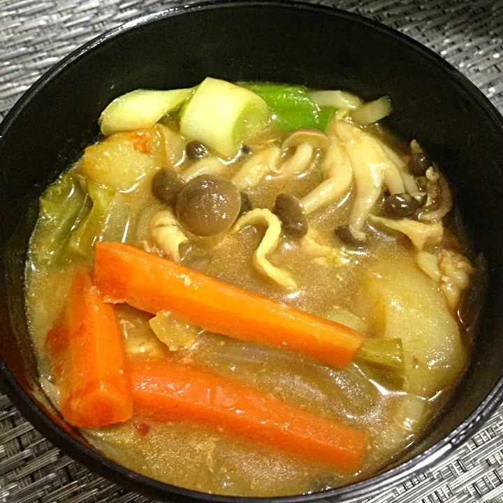 Nabe Curry Cheese🍲🍴😋|lucia inoueさん