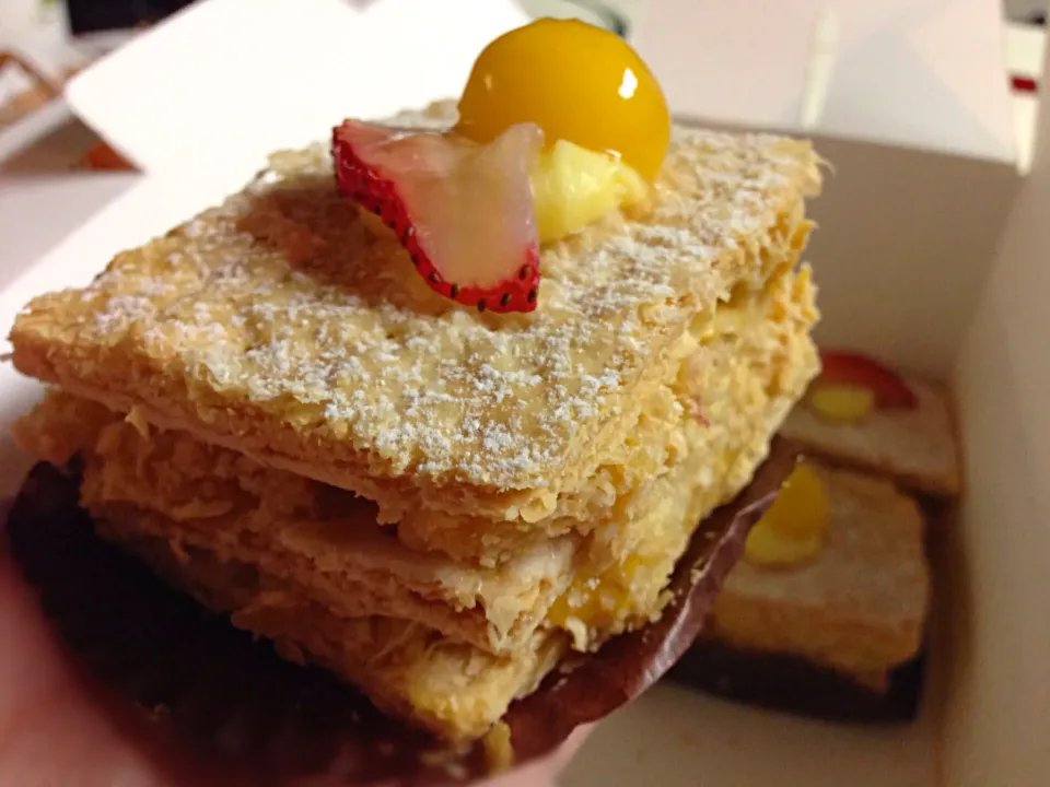 Mango & Strawberry Mille Feuille|willklhさん