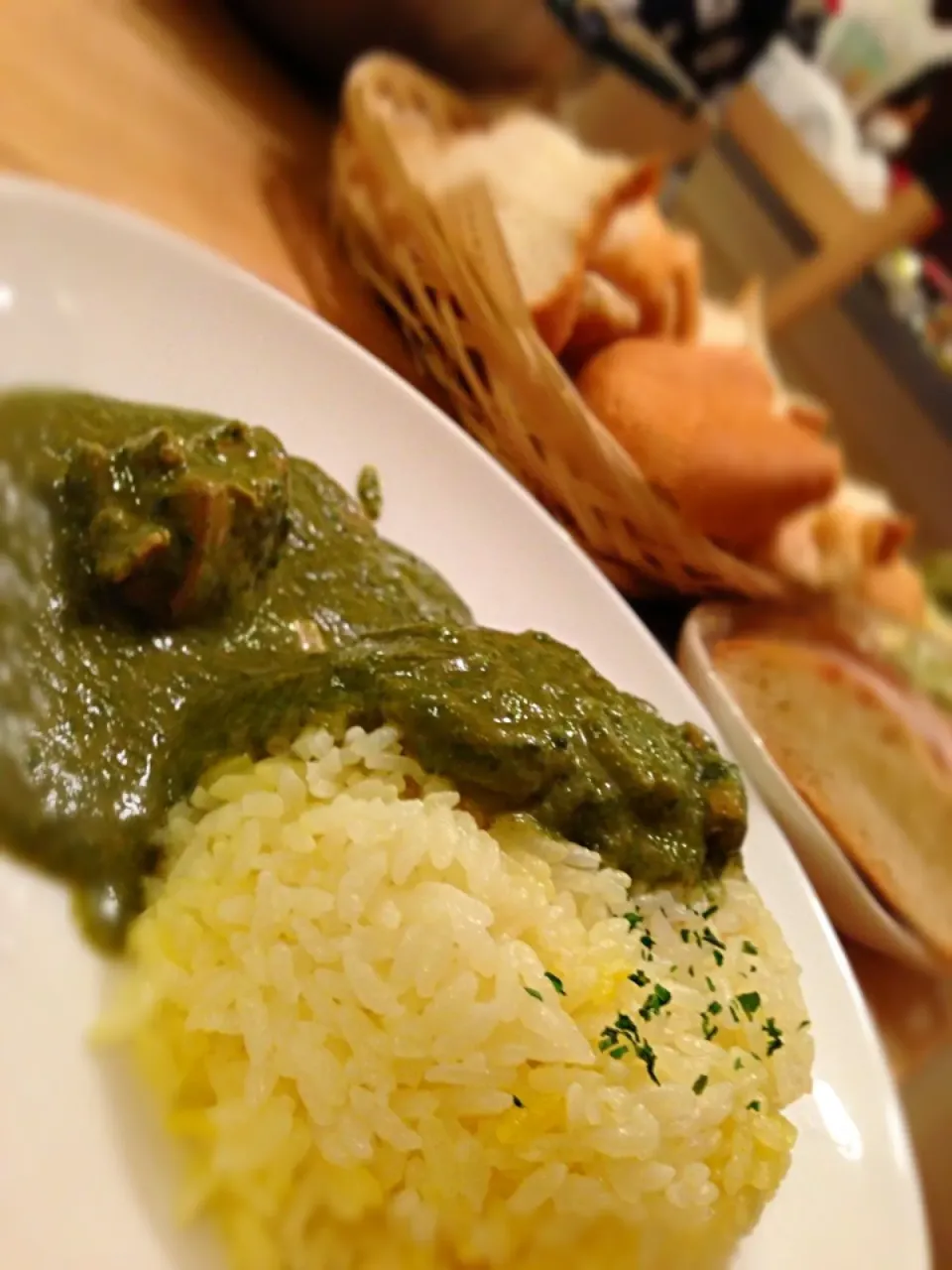 ほうれん草のチキンカレー|sachiさん