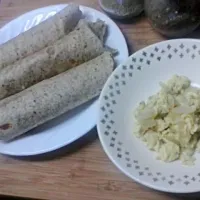 Snapdishの料理写真:Herb and Onion Egg wraps|Billy Casual-Cookさん