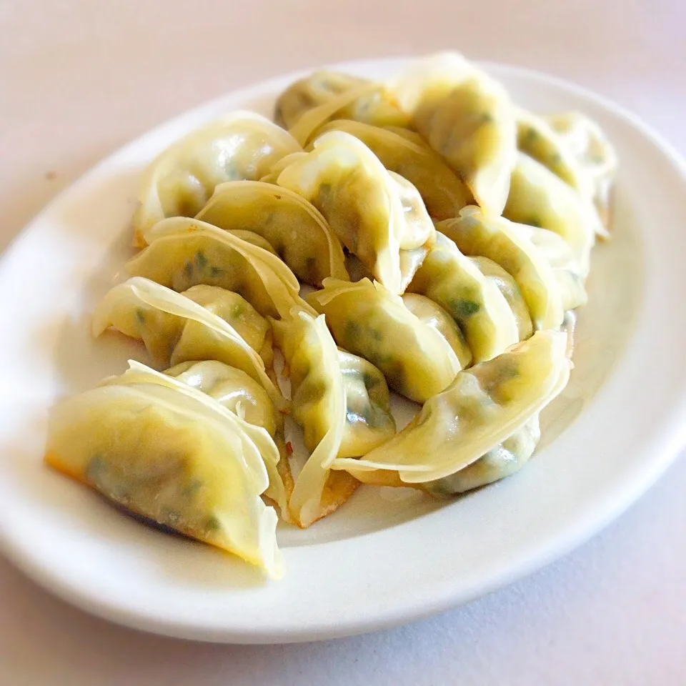 Korean leek gyoza|WJ Jaoさん