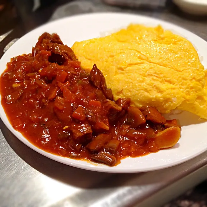 Omurice with beef stew|samさん