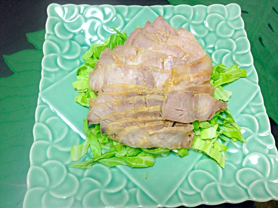 豚肉はちみつ味噌漬|みやさん