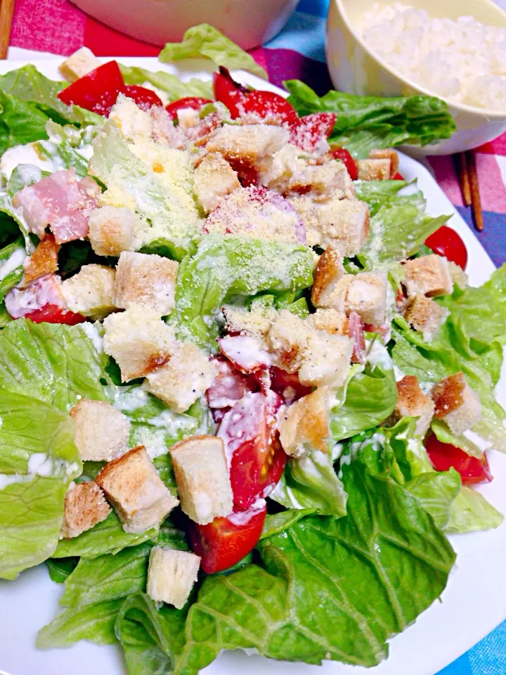 Ceaser salad|wiggyさん