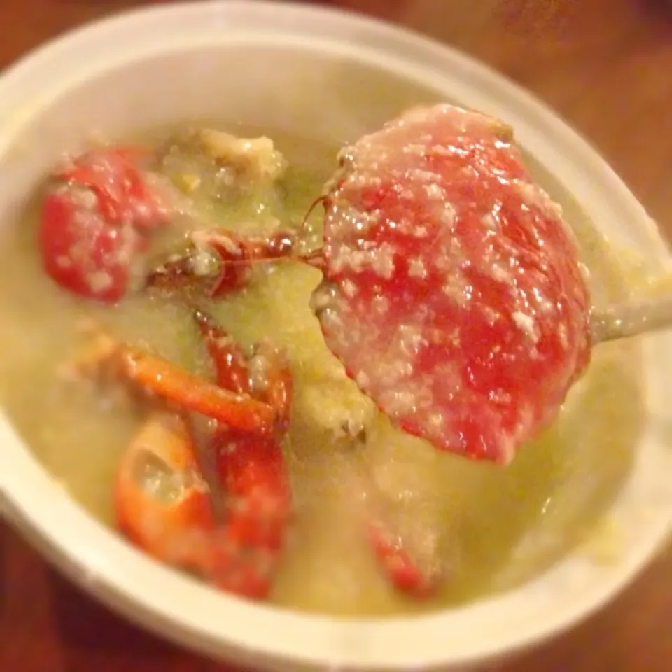 Snapdishの料理写真:crab porridge|aizleksmanaさん