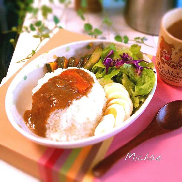 朝カレー♪(*^^*)|michaeさん