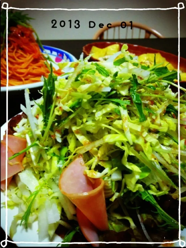 Snapdishの料理写真:志野さんのお料理男心をつかむ料理                      【コールスロー基本パターン】|ちはるんばさん