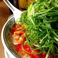 丸源ラーメン 辛肉そばドッカンネギをトッピング|Mami Enomotoさん