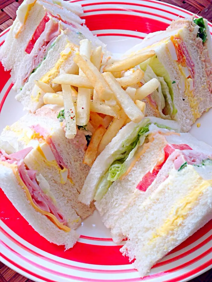 Sandwich&French Fry💦手抜き|🌈Ami🍻さん