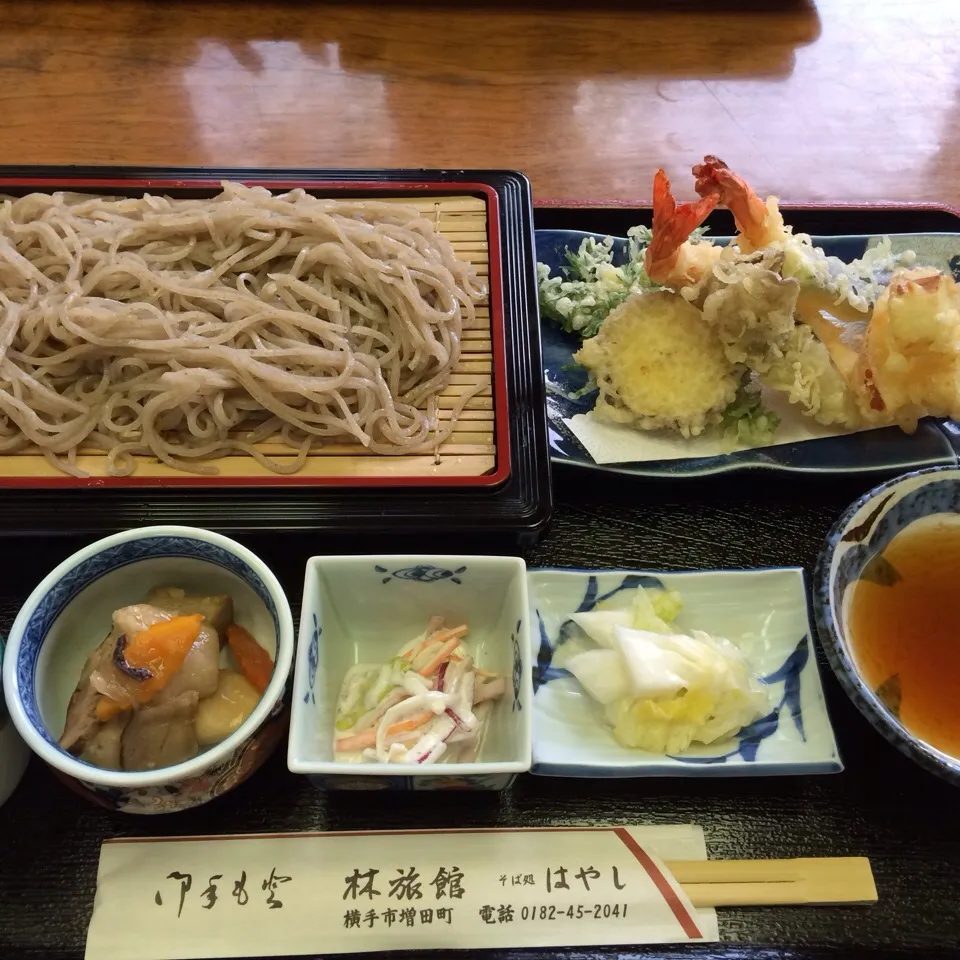 せいろ天麩羅蕎麦|そらまめさん