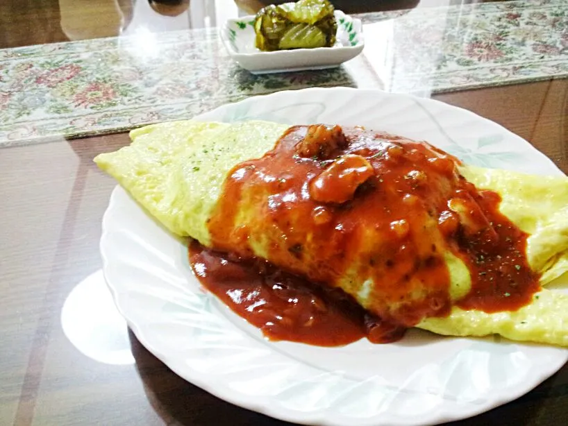 Omurice(Egg wrapped fried rice)|Susan Parkさん