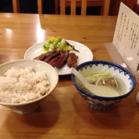 牛タン定食|上林 まり子さん