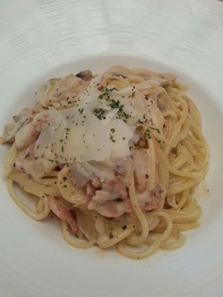 carbonara pasta|jineeさん