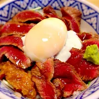 Snapdishの料理写真:赤牛丼|めるしーさん