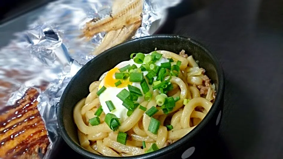 すき焼き風うどん|こっぺぱんさん