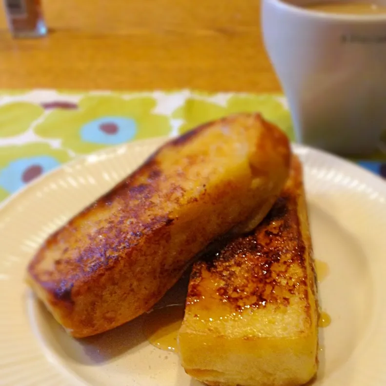 今日の朝餉はフレンチトースト|ヴェローナのパン屋さんさん