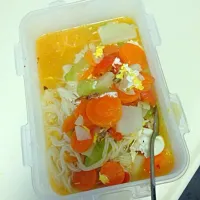 Cook it by myself! All of the vegetables!|Xu Yijunさん