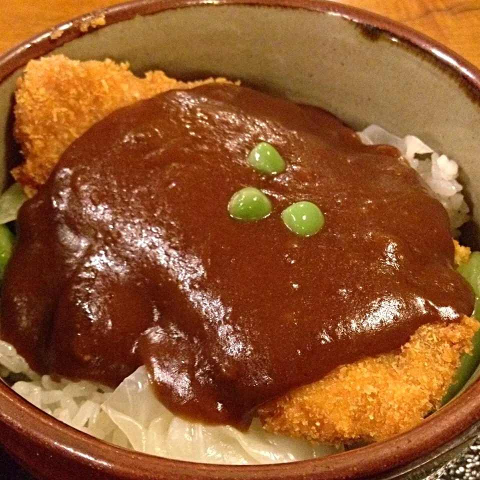 ドミグラスソースカツ丼|梅花権現さん