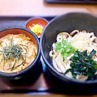 ぶっかけうどん＆玉子丼|Miyukiさん