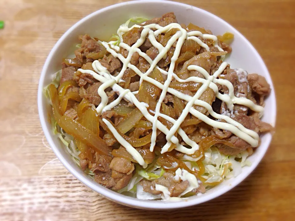 生姜焼き丼|やすいさん