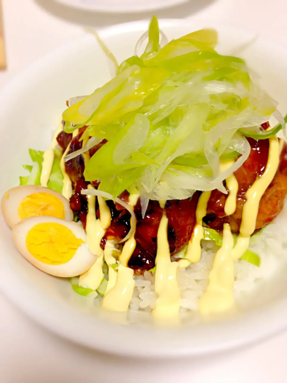 照りマヨ丼♡|はゆさん