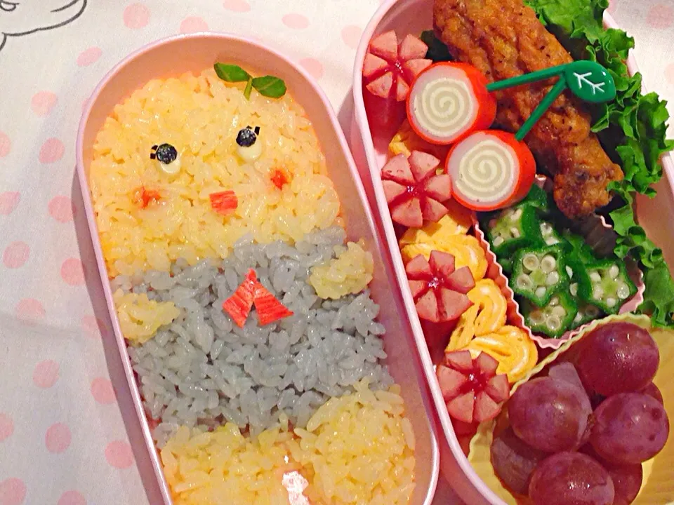 Snapdishの料理写真:ふなっしー弁当♪|もんちっちさん