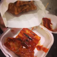 Korea rice cake and waffle.|Ling Dingさん