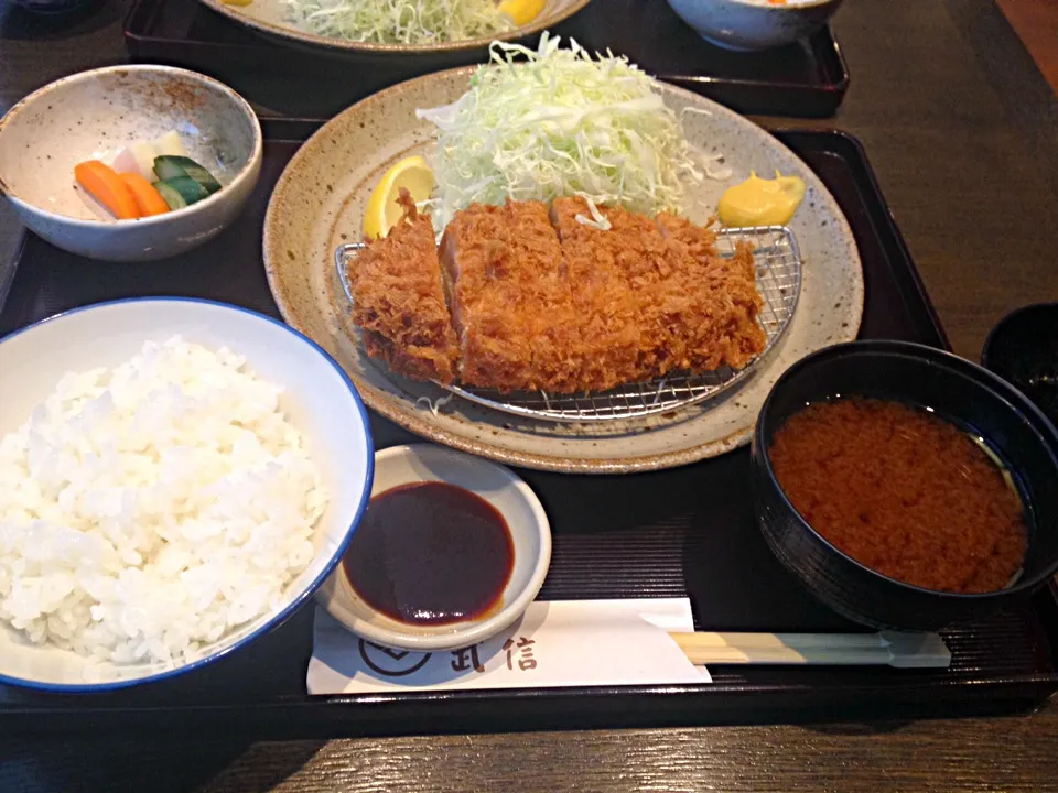 ロースカツ膳|炊かれたいオトコ おこん 小栁津さん