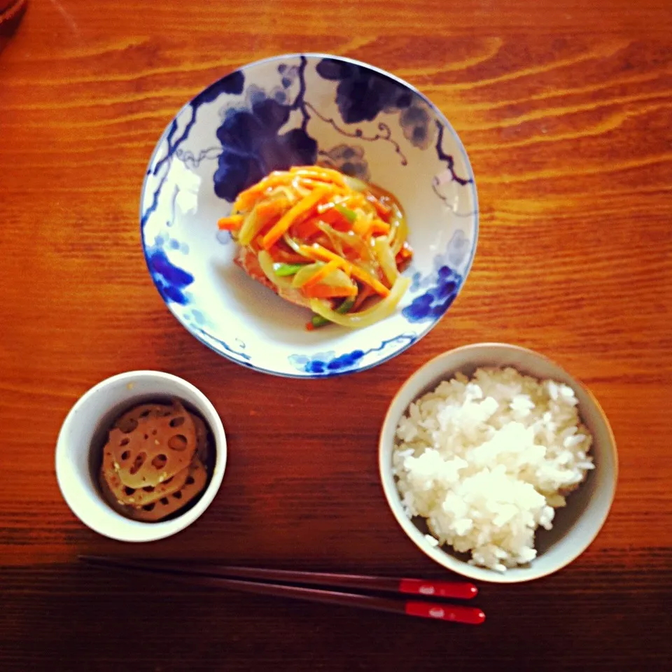 鮭の和風カレーあんかけ(^^)|yopppyさん