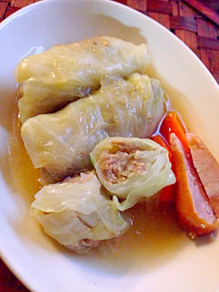 stuffed cabbage😋ﾛｰﾙｷｬﾍﾞﾂ by Mom for kids|🌈Ami🍻さん