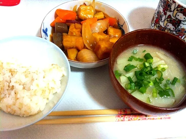 高野豆腐の酢豚風|しおり。さん