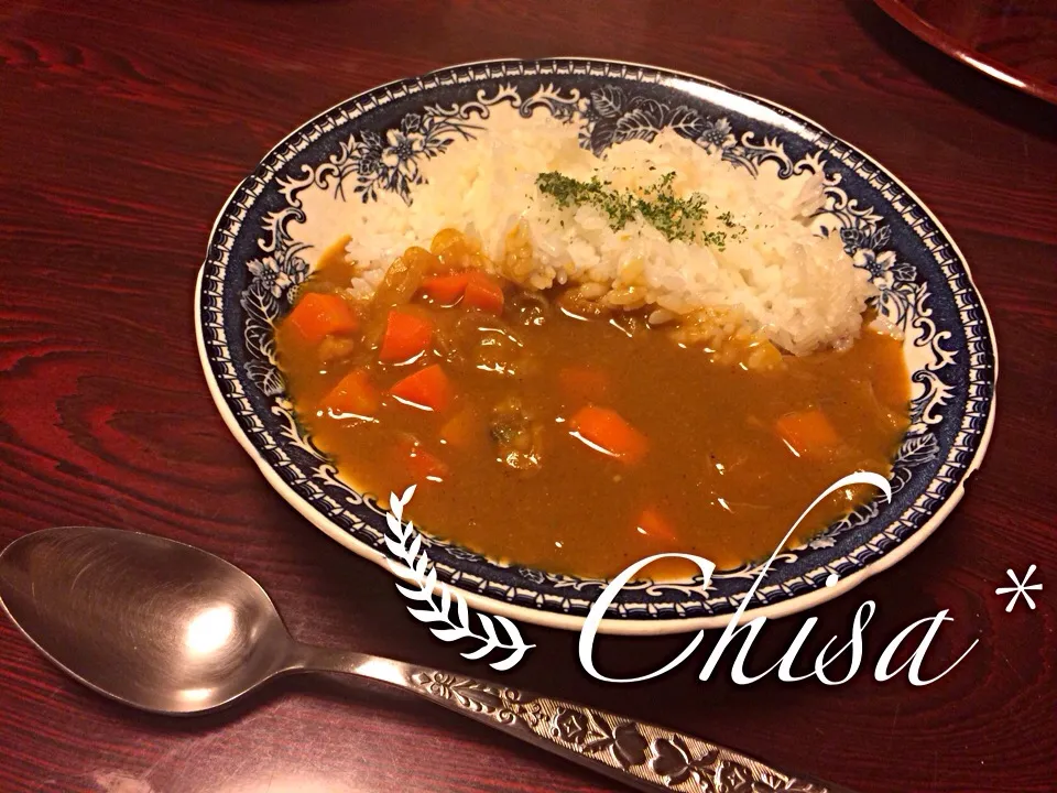 ルーから作ったカレーライス*|chisaさん