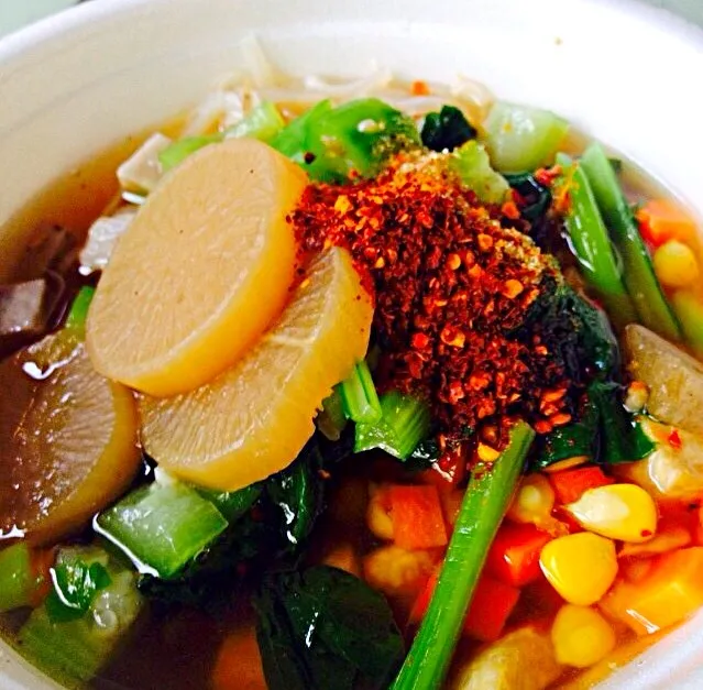 Snapdishの料理写真:Herb noodle#vegetarian🍜|oomさん