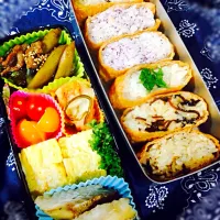 Snapdishの料理写真:旦那さま弁当(木曜日)|かおりんごさん