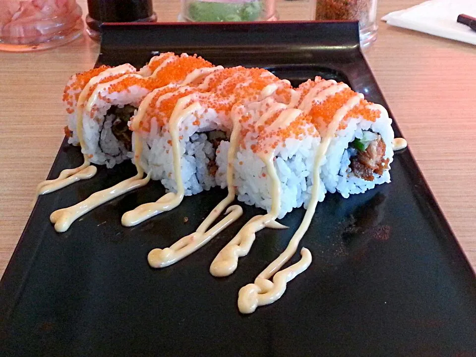 Crispy Salmon Sushi Roll|retty pbさん