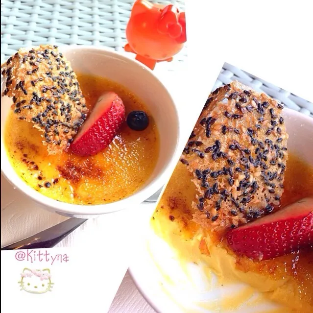 🎀(﹡ˆ﹀ˆ﹡)〜♡﻿Bacon & Eggs Creme Bruler💓|🎀Kittyna🌸さん