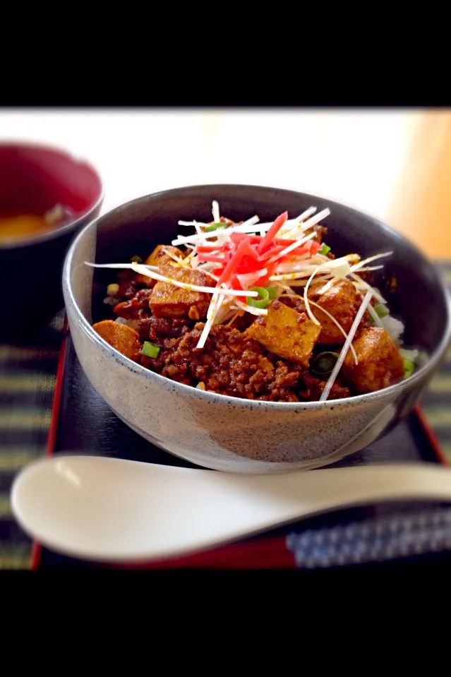 麻婆豆腐丼〜♪|Hiromiromiさん