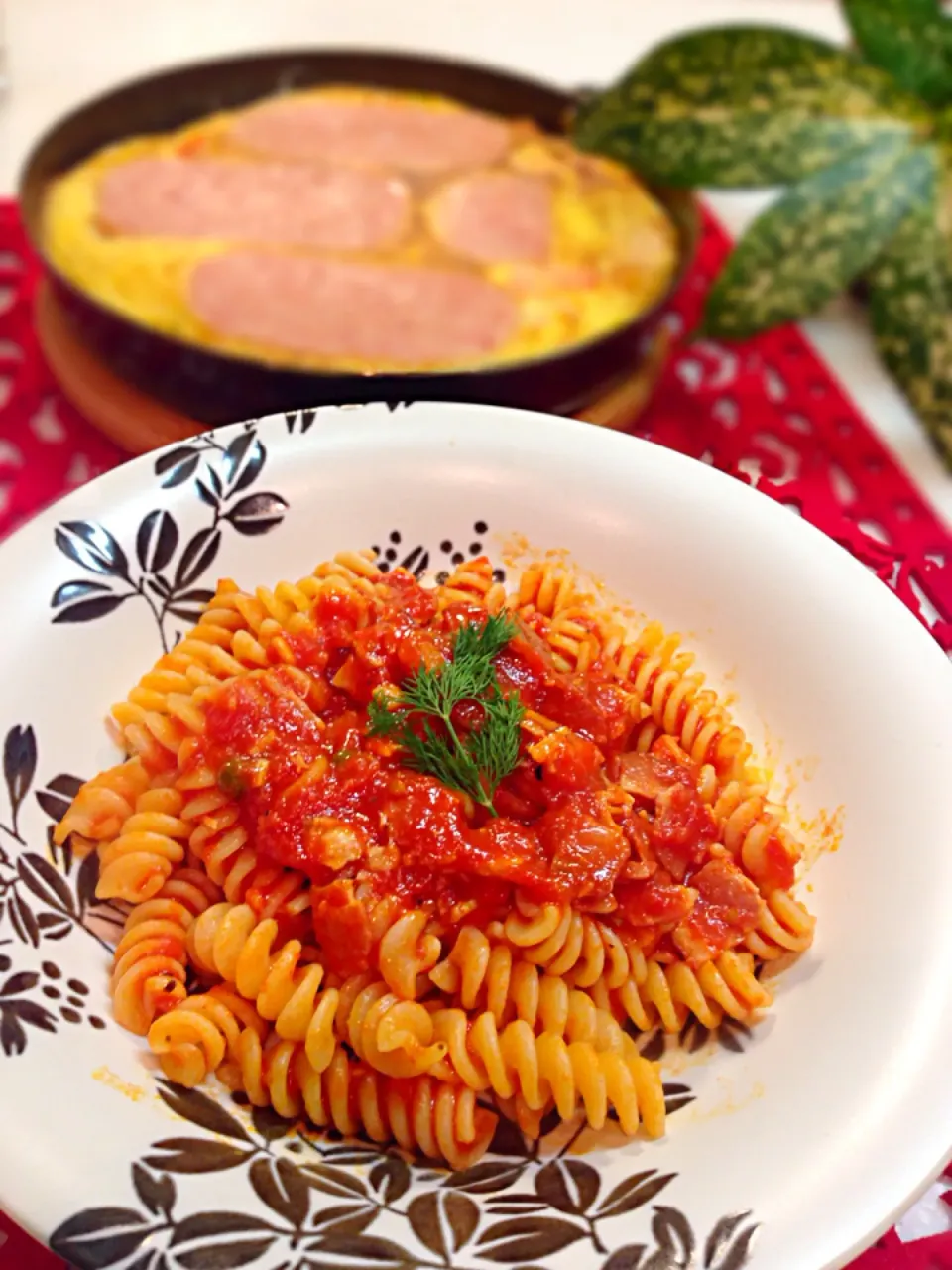 Snapdishの料理写真:志野さんの手作りアラビアータ🍝幸せです🙏|チョス ♪さん